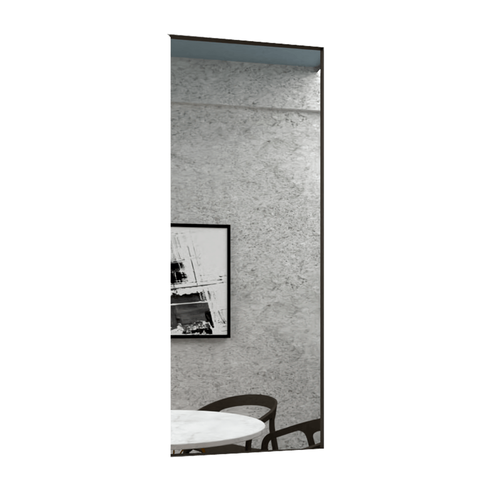 Espejo de Baño Galena negro 110x40cm Rectangular - Espejos Decorativos | Bylmo
