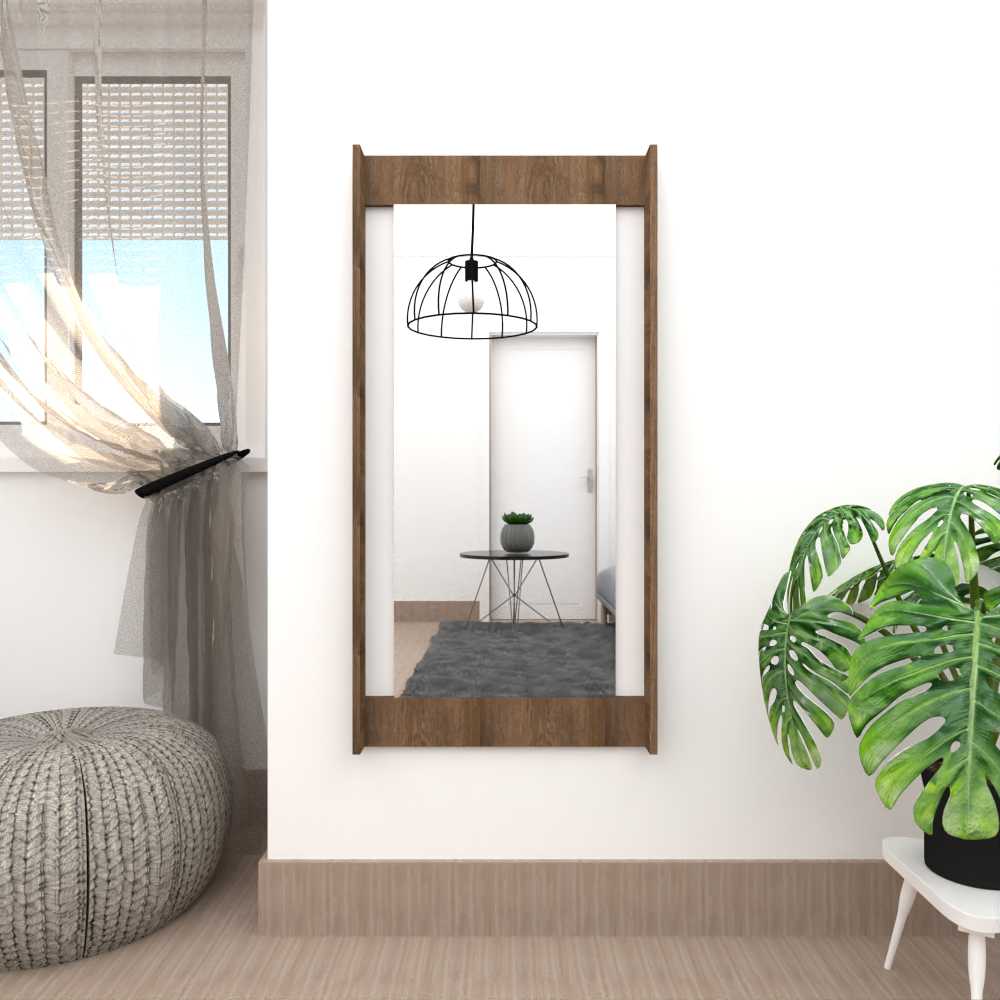 Espejo Scala Rectangular 60 cm x 100 cm Plateado - Espejos Decorativos | Bylmo