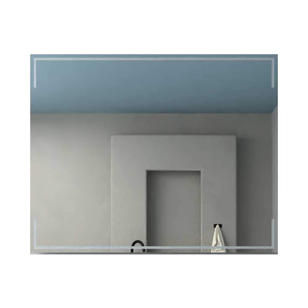 Espejo de Baño Terranova Plateado 80x100cm Rectangular - Espejos Decorativos | Bylmo