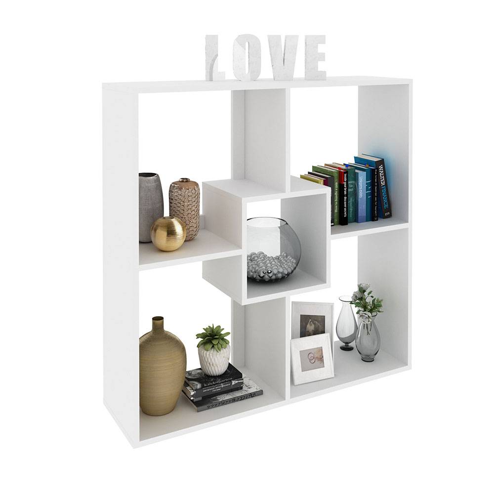 Biblioteca Gracia Blanco 90 cm - Bibliotecas | Bylmo