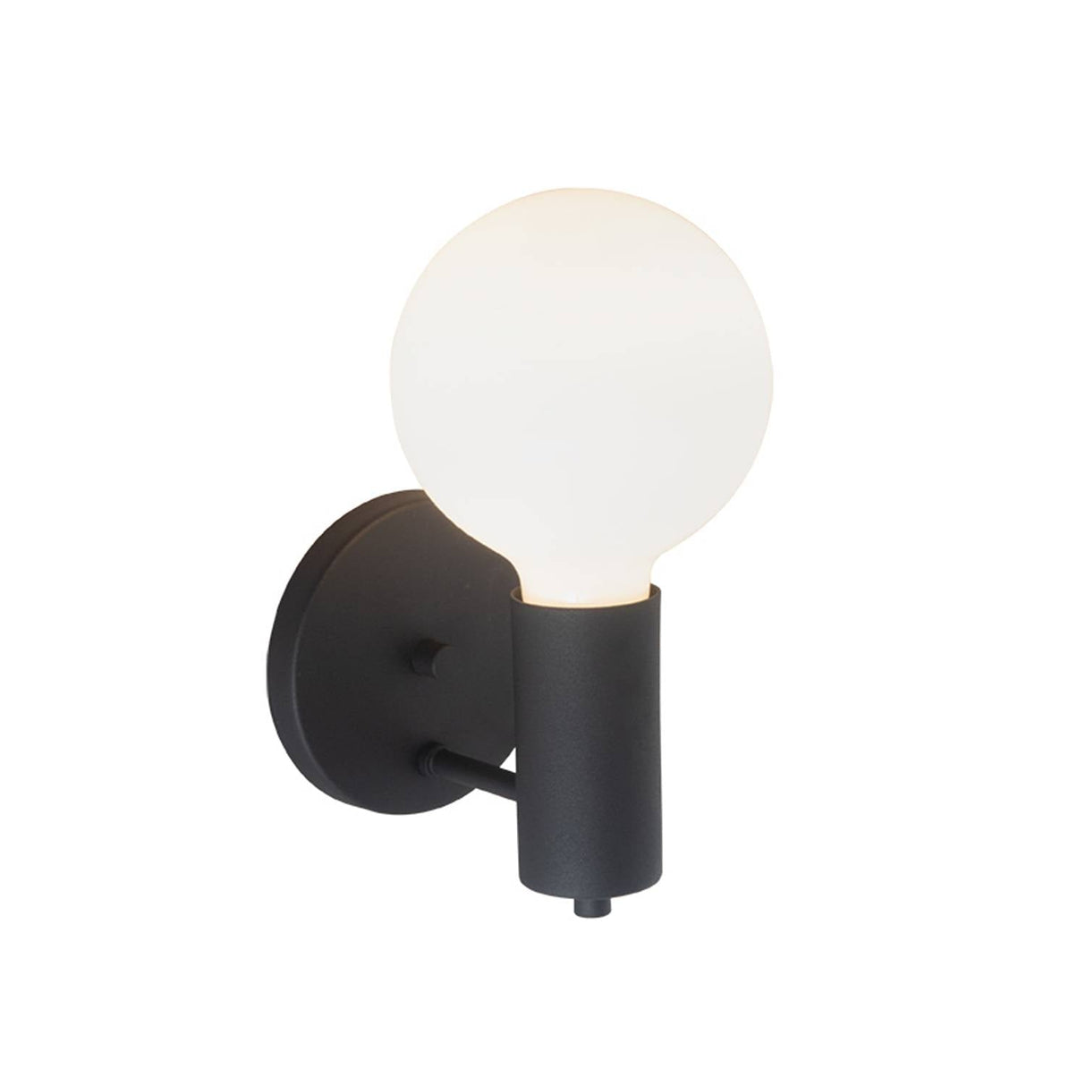 Lámpara de Pared LED Mercury Negro 12x22cm de Una Luz con Bombilla - Iluminacion | Bylmo