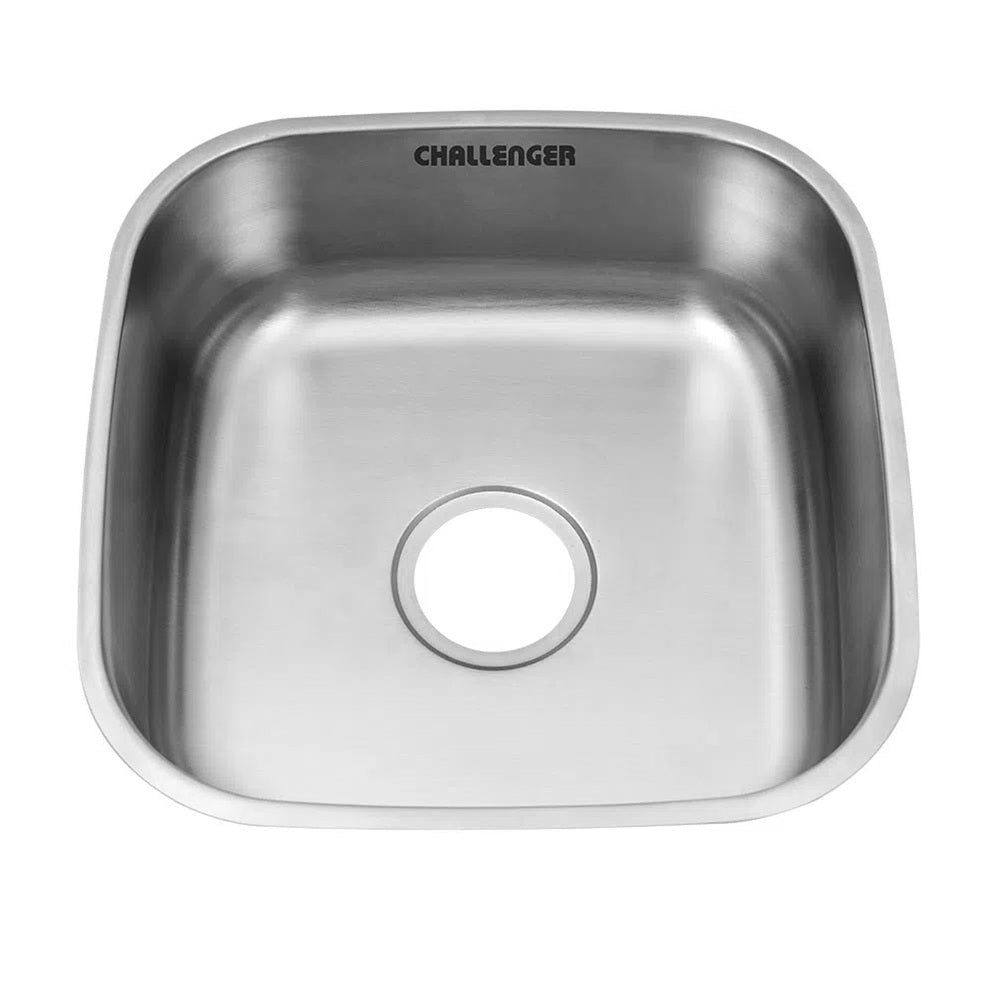 Poceta Sencilla de Submontar Acero 42.5x17cm Cuadrada Satinado - Muebles Inferiores | Bylmo