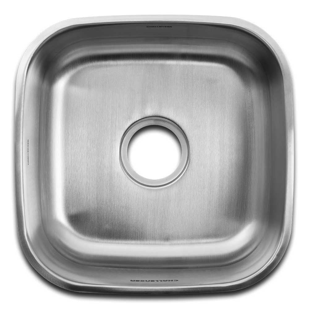 Poceta Sencilla de Submontar Acero 42.5x17cm Cuadrada Satinado - Muebles Inferiores | Bylmo