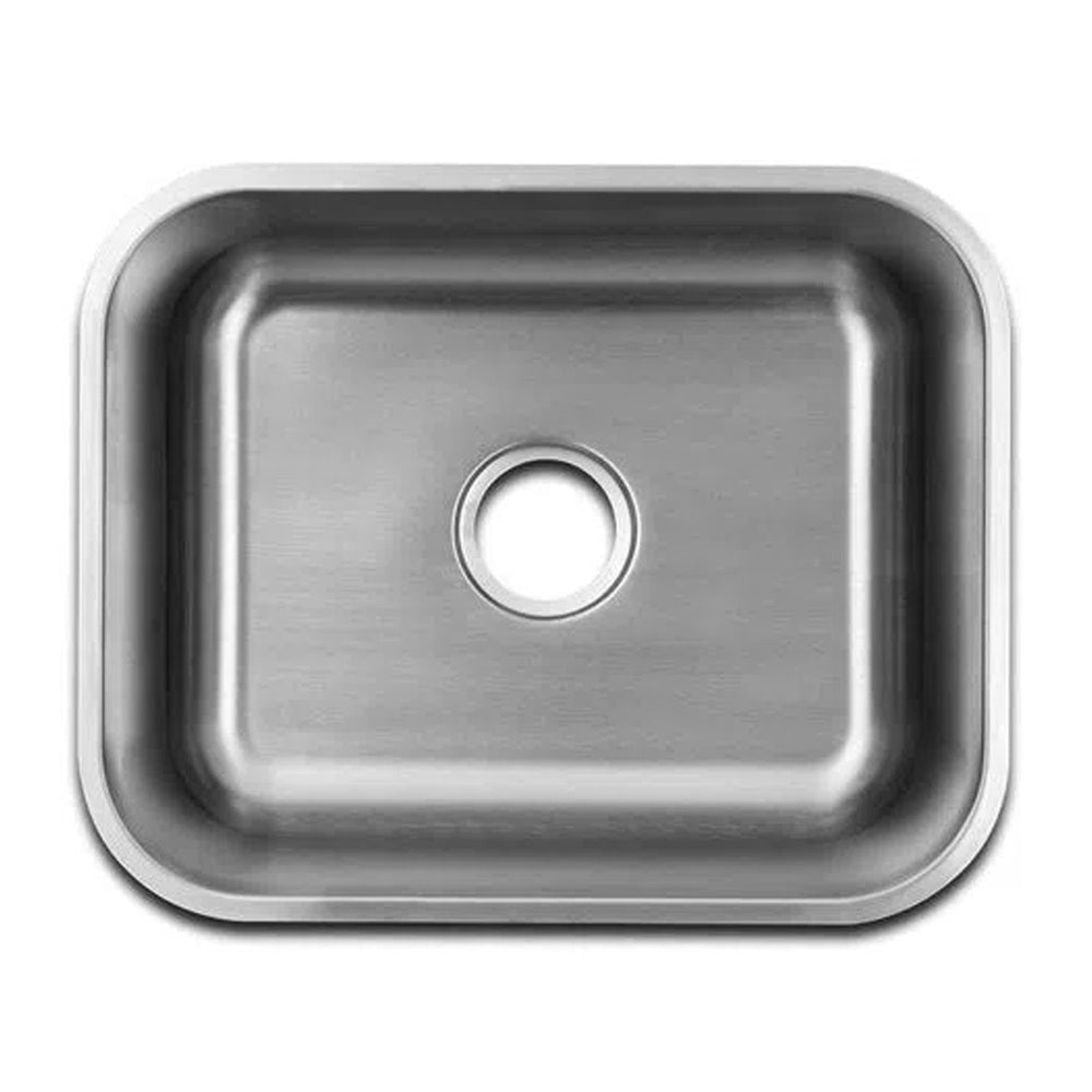 Lavaplatos de Submontar Challenger Acero 53.5x43cm Cuadrada Sencillo - Muebles Inferiores | Bylmo