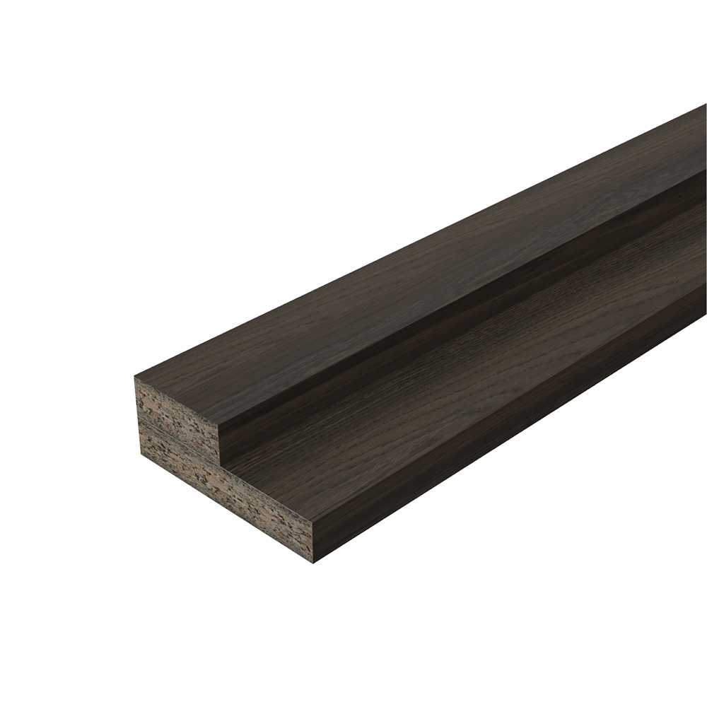 Marco Carbon Wengue 3 x 10 x 240 cm de Interior - Puertas | Bylmo