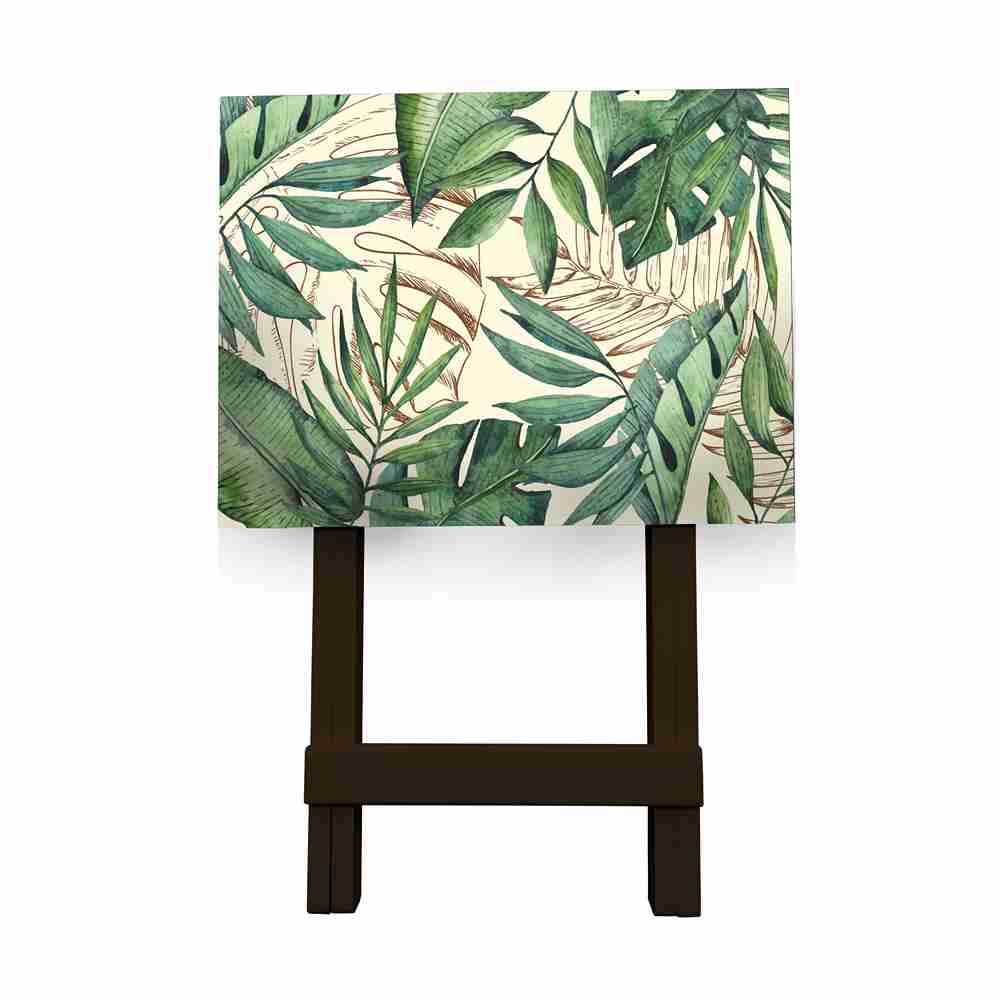 Mesa Auxiliar Helechos Cafe 50 cm Plegable - Mesas Auxiliares | Bylmo