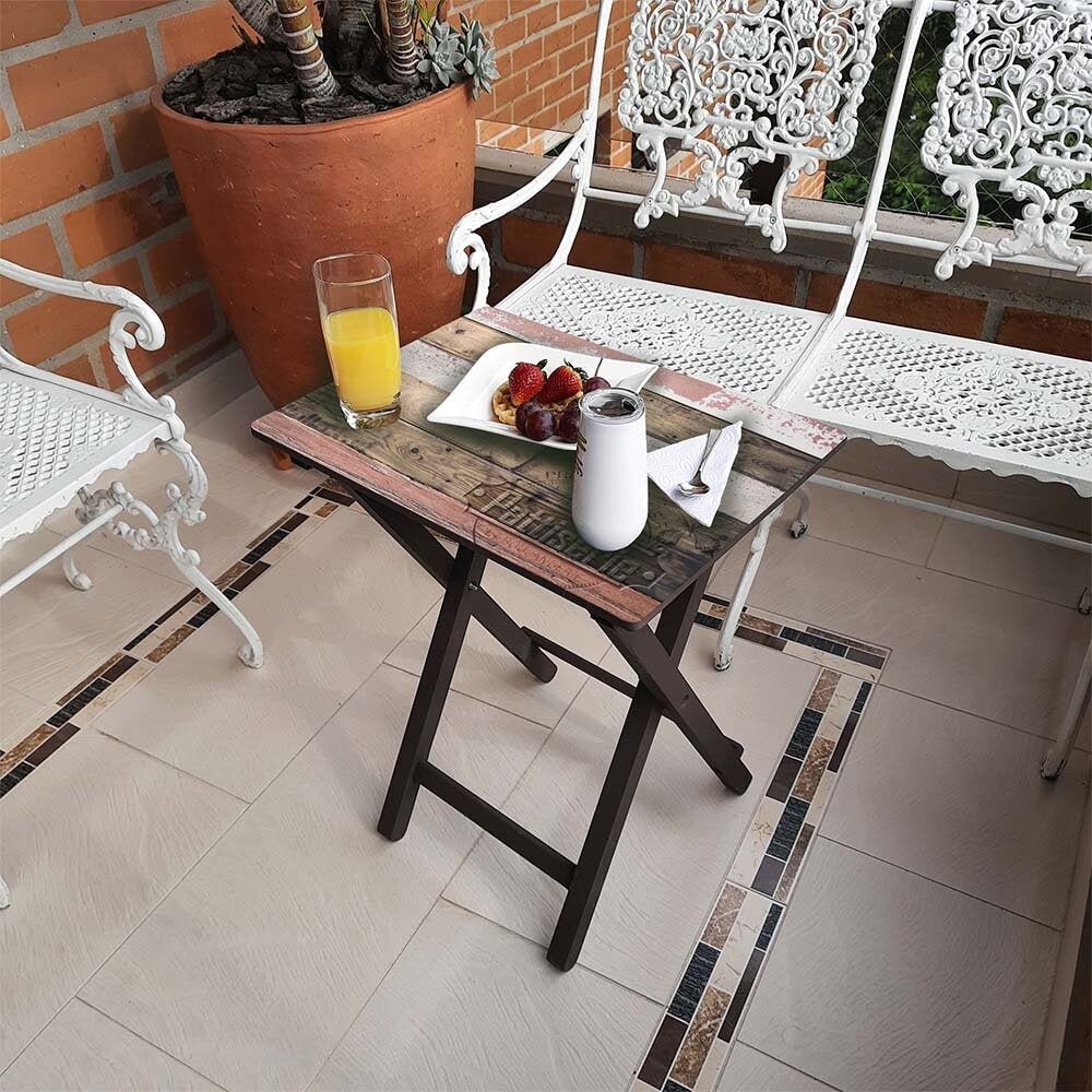 Mesa Rustic 48 cm Plegable - Mesas | Bylmo