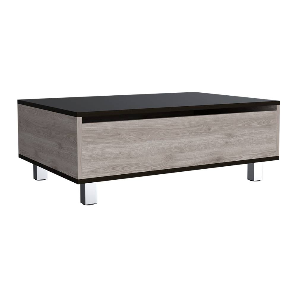 Mesa de Centro Ceniza 80x29cm Rectangular Transformable Con Patas - Mesas | Bylmo