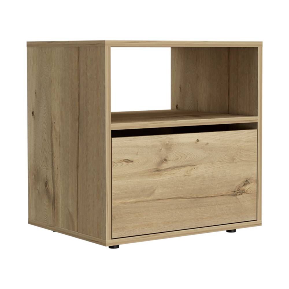 Mesa de Noche Galento Duna 50 cm con Una Puerta - Mesas de Noche | Bylmo