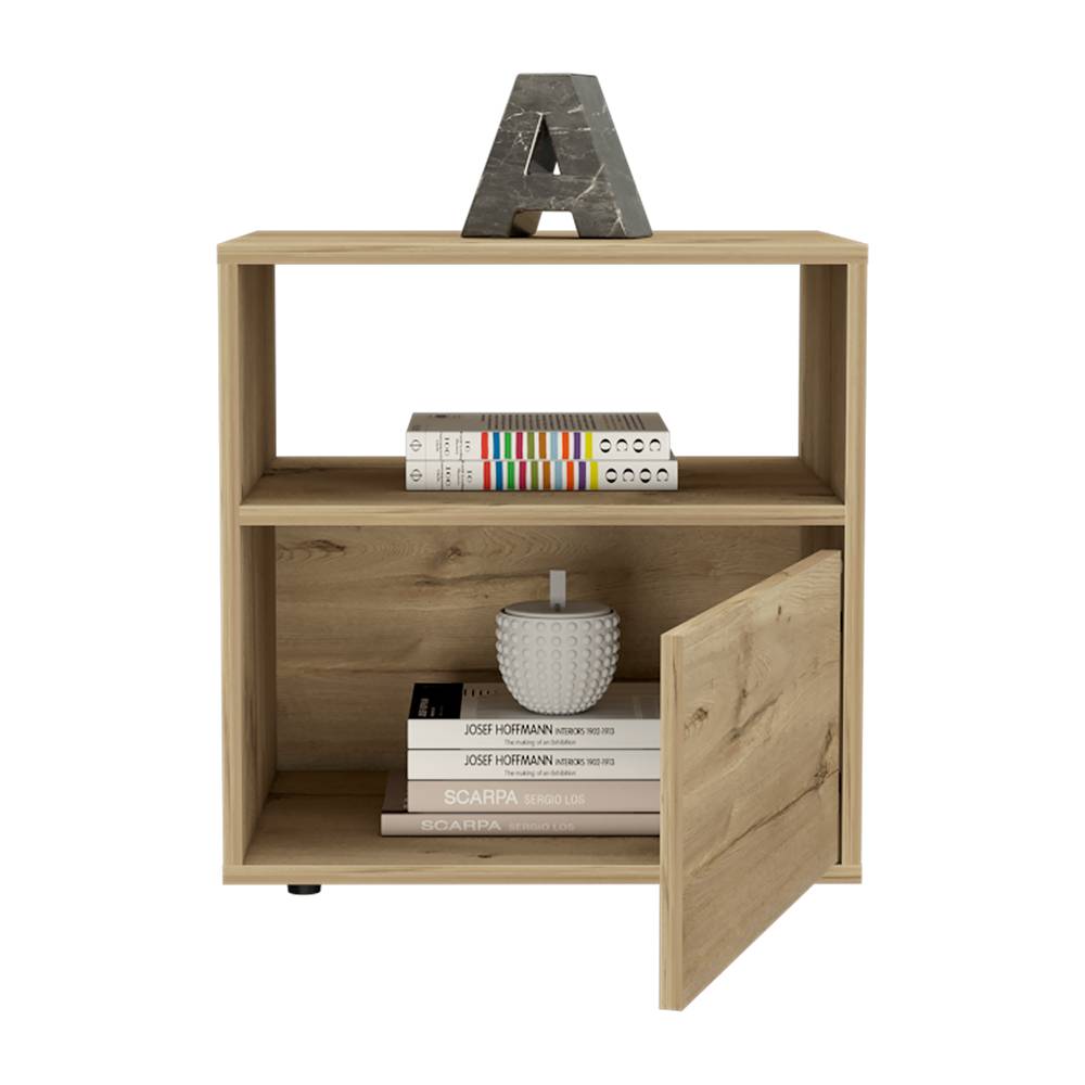 Mesa de Noche Galento Duna 50 cm con Una Puerta - Mesas de Noche | Bylmo