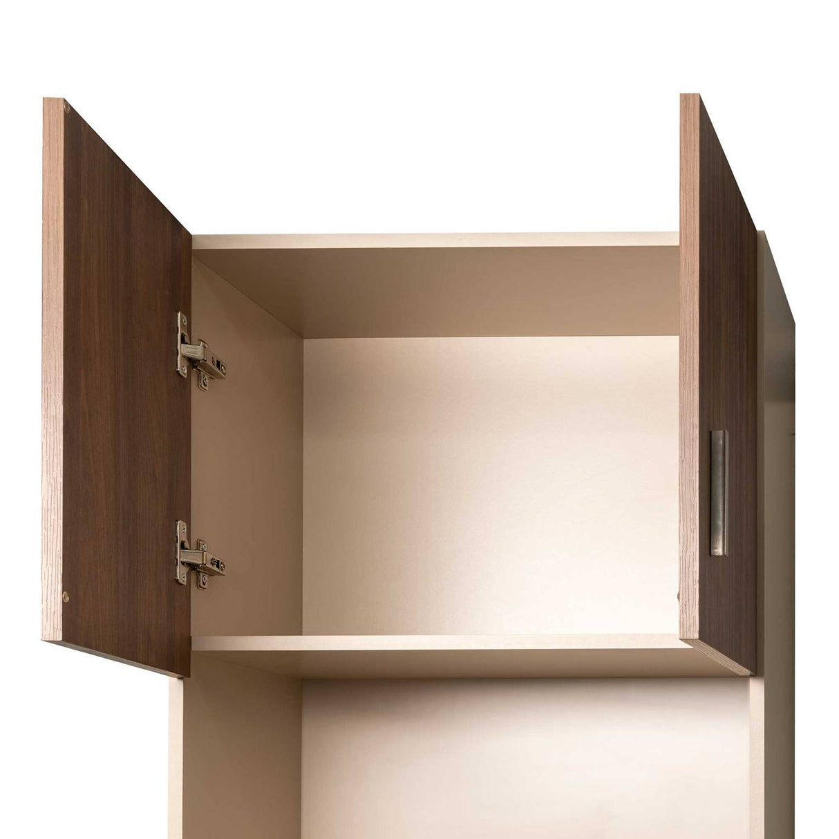 Mueble Microondas Pelica Dark 60 cm con Cuatro Puertas - Cocinas | Bylmo