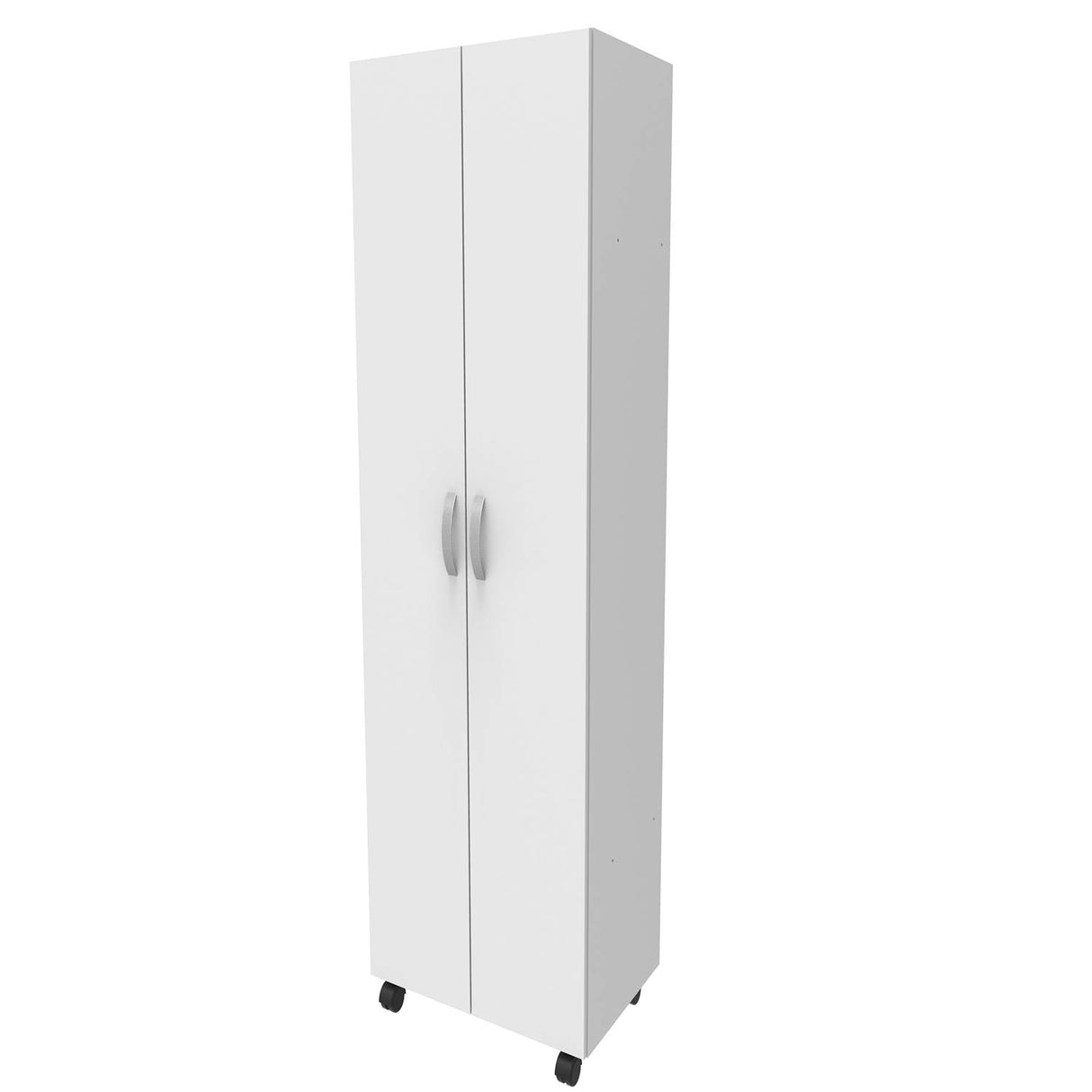 Mueble Alicante Blanco Poro 60x169cm con Dos Puertas - Muebles Organizadores | Bylmo
