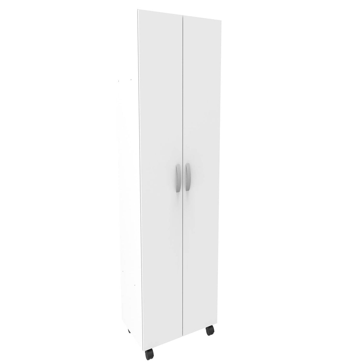 Mueble Alicante Blanco Poro 60x169cm con Dos Puertas - Muebles Organizadores | Bylmo