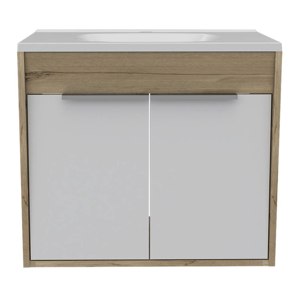 Mueble para Lavamanos Carter Duna 60x53.5cm Individual con Lavamanos con Dos Puertas - Gabinetes | Bylmo