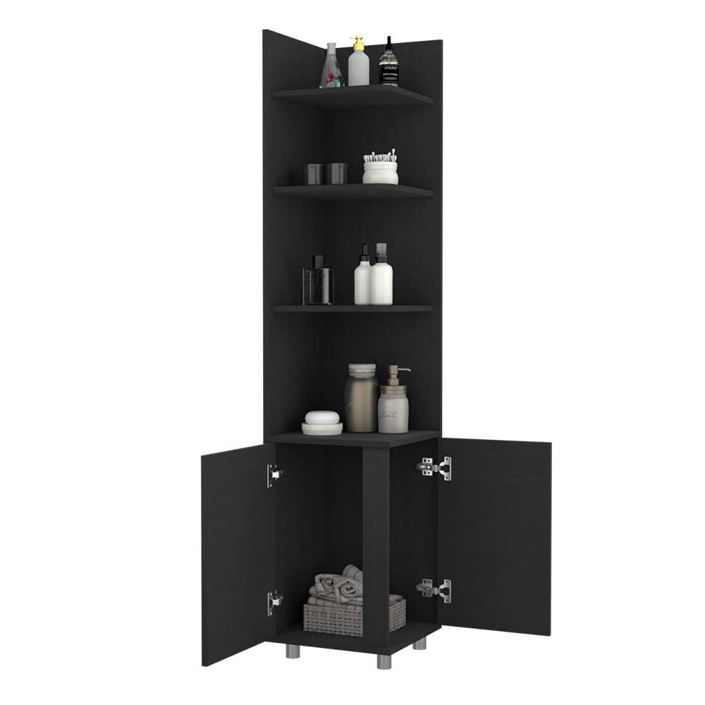 Mueble para Baño HD Wengue 35 cm Esquinero - Muebles para Baño | Bylmo