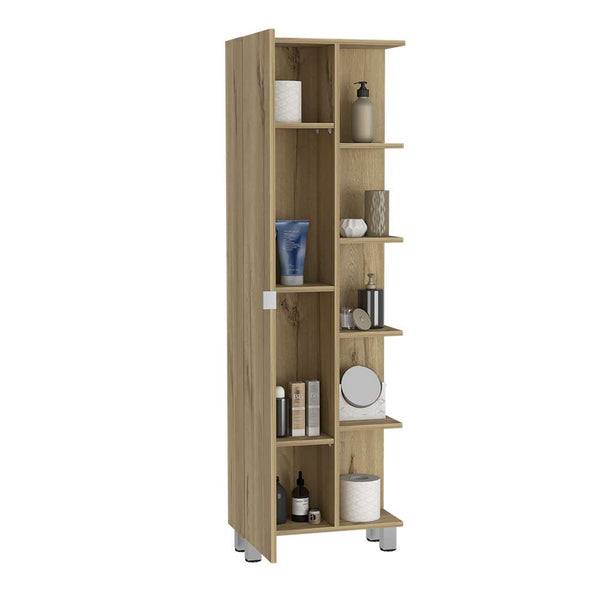 Mueble para Baño Urano Ceniza 51 cm Esquinero con Una Puerta y