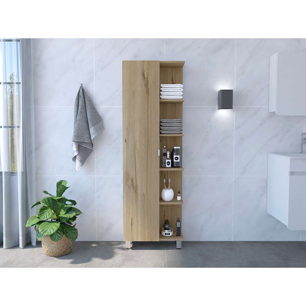 Mueble Esquinero Urano Duna 50x50cm sin Cajones y con Nueve Compartimientos - Muebles para Baño | Bylmo