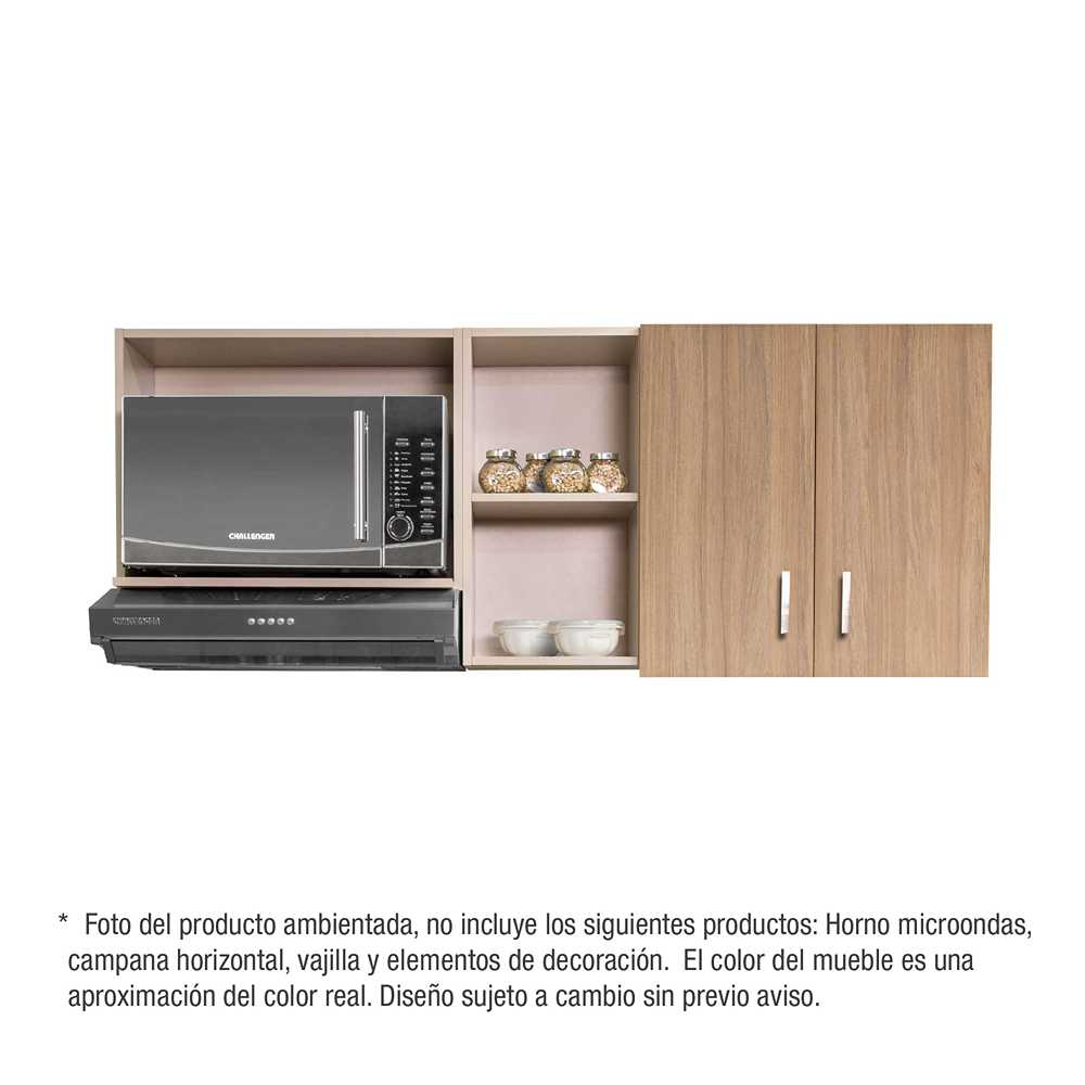 Mueble Superior con Dos Puertas Germ Amber 150 cm - Muebles Superiores | Bylmo