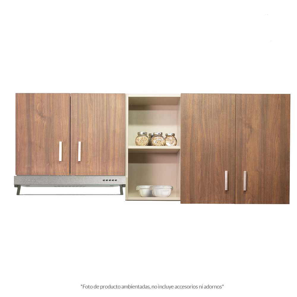 Mueble Superior Más Campana Dark 150 cm Versátil - Mueble Superior | Bylmo