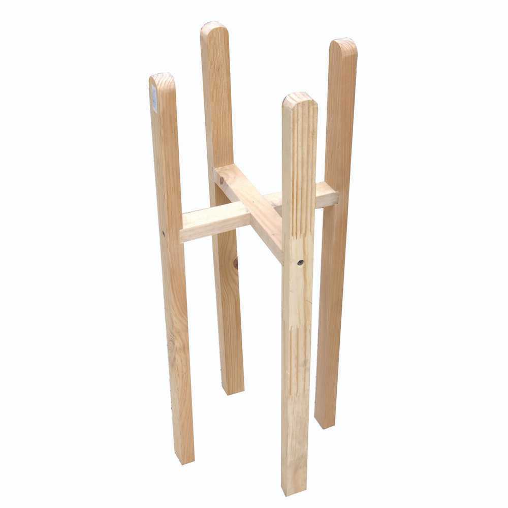 Porta Macetas Click Marron 25 cm x 60 cm - Jardineria | Bylmo