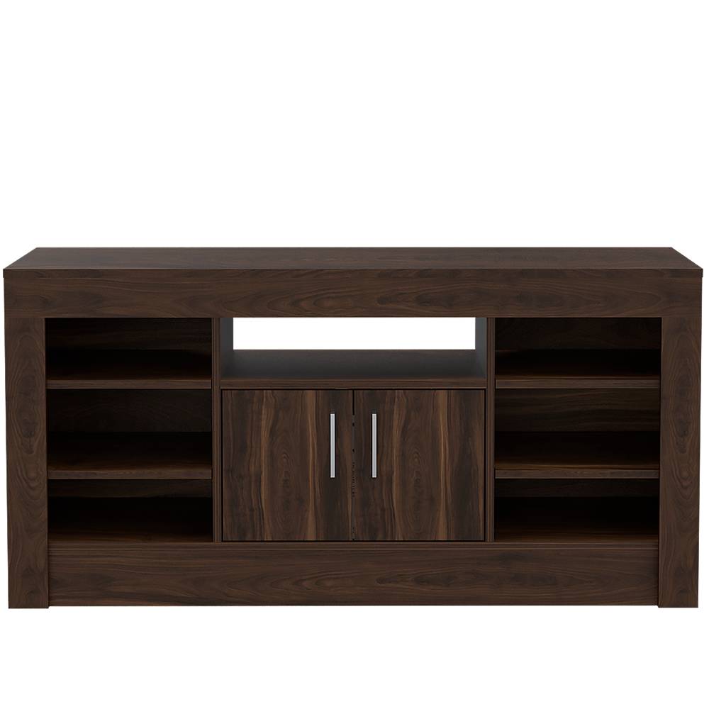 Rack de TV Romanzino Habano 121.6x60.3cm Para TV Hasta 50 Pulgadas con Un Cajón - Muebles para TV | Bylmo