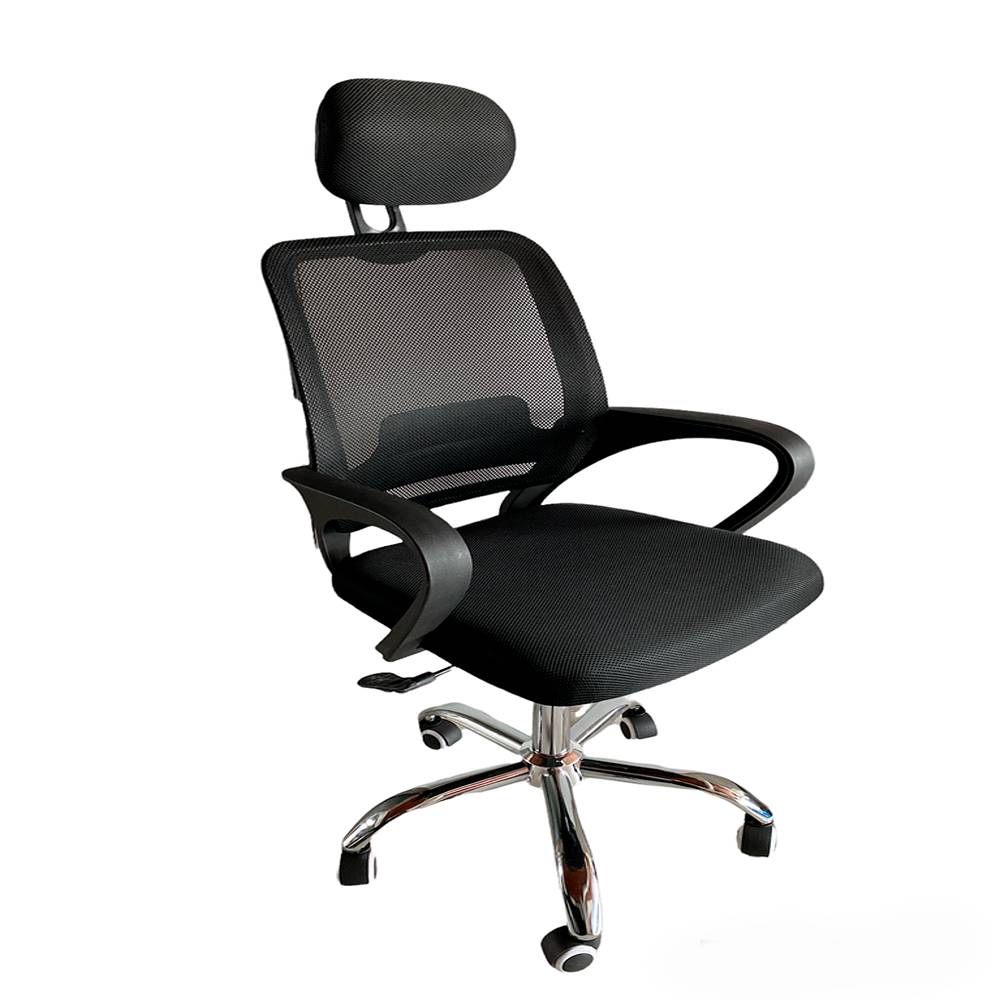 Silla Gerencial London Negro 58 cm con Brazos - Sillas de Oficina | Bylmo