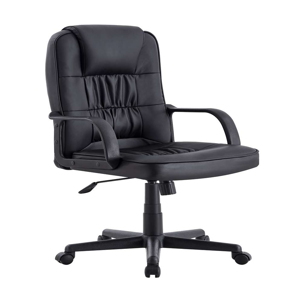 Silla Pc Negro 100 cm x 60 cm Ajustable - Sillas de Oficina | Bylmo