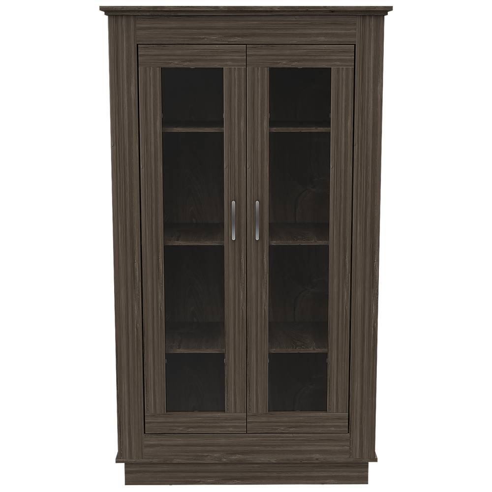 Vitrina Alcamo Siena 103x180cm con Cuatro Compartimientos - Bibliotecas | Bylmo