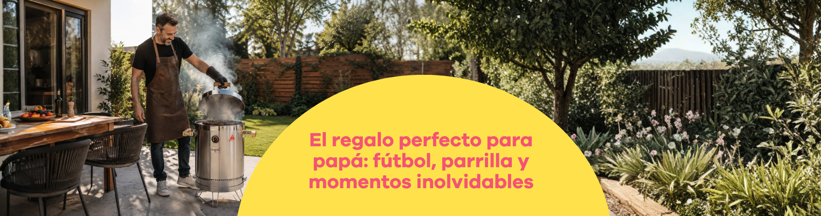 El regalo perfecto para papá: fútbol, parrilla y momentos inolvidables