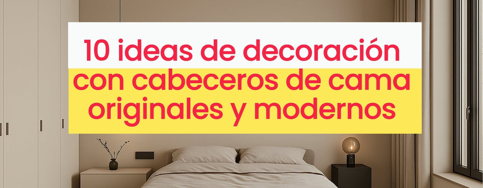 10 ideas de decoración con cabeceros de cama originales y modernos - Bylmo