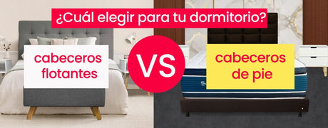 Cabeceros flotantes vs. cabeceros de pie: ¿cuál elegir para tu dormitorio? - Bylmo