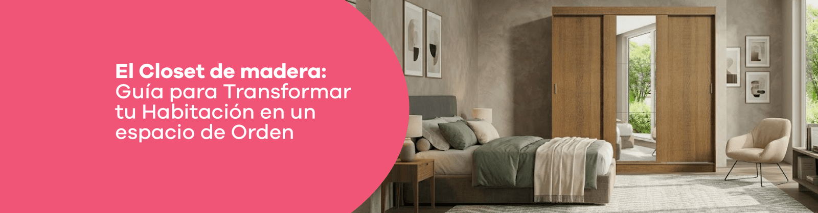 El Closet de madera: Guía para Transformar tu Habitación en un espacio de Orden - Bylmo