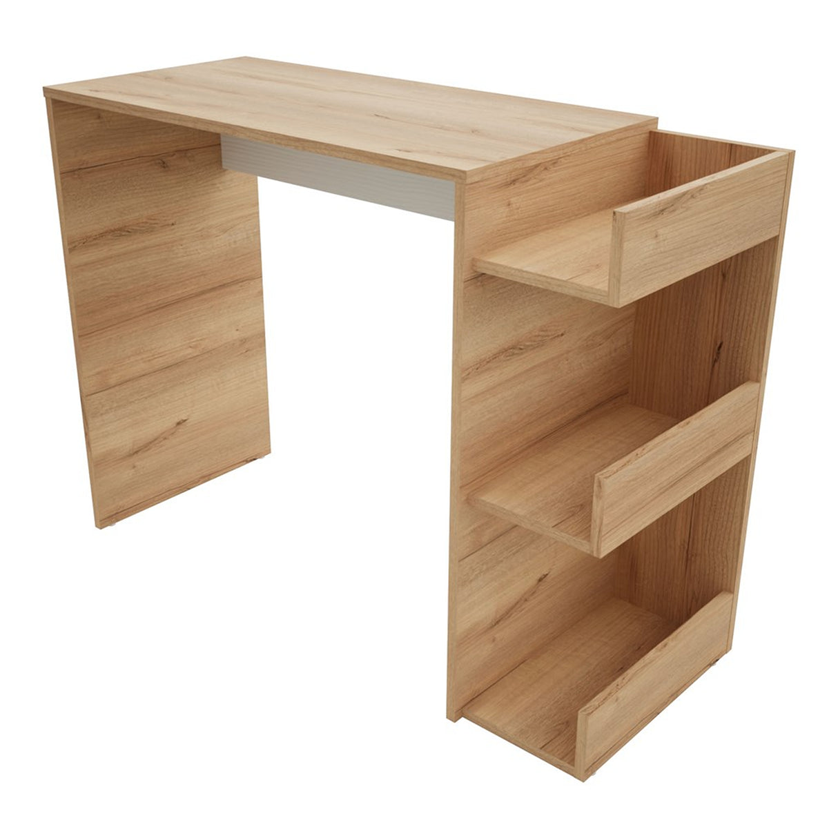 Escritorio Shelf Duna 100x73cm sin Cajones y con Organizador de Libros - Escritorios y Archivadores | Bylmo