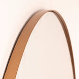 Espejo de Pared Ibiza Dorado 50x100cm Arco Superior con Marco Metalico - ESPEJOS DE PARED | Bylmo