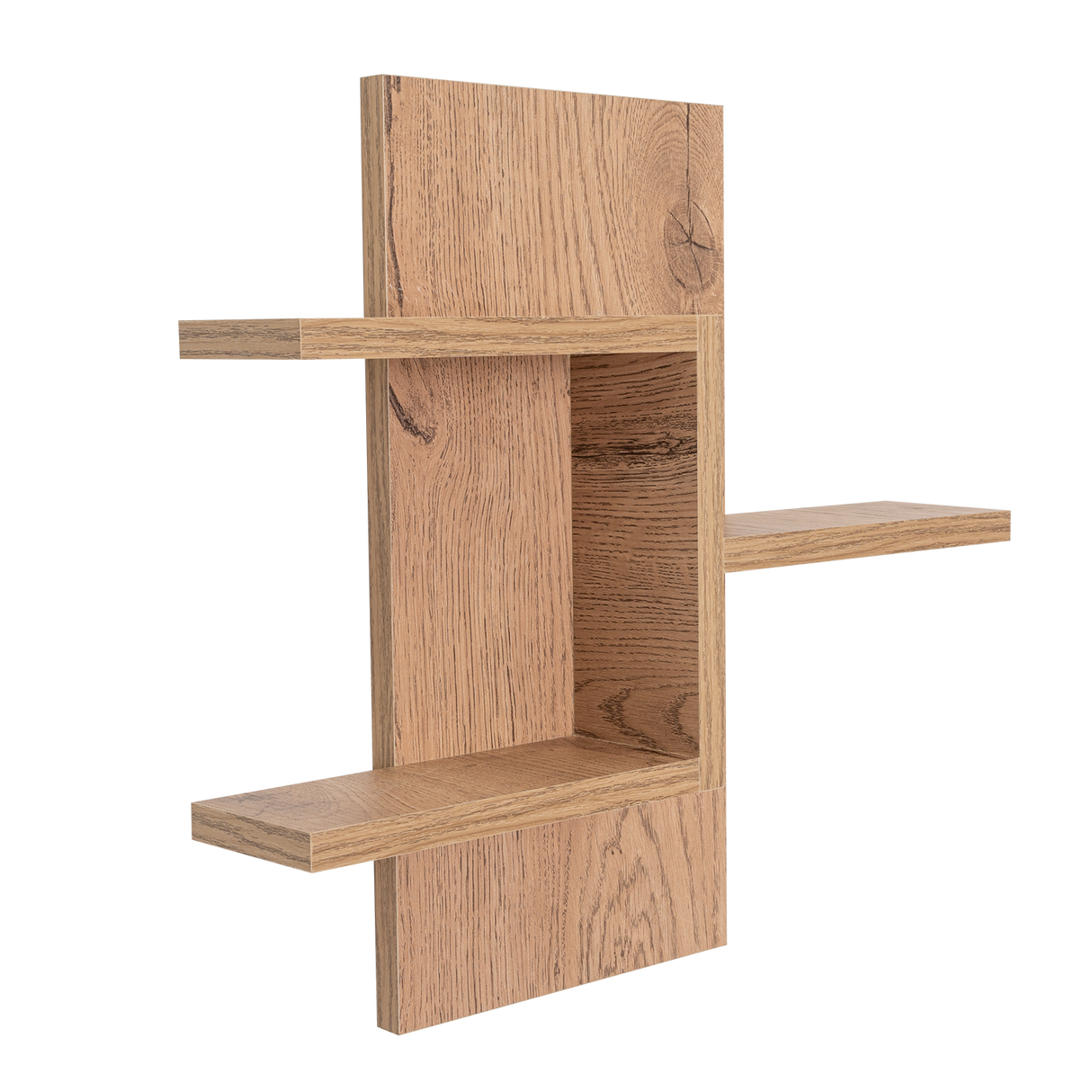 Repisa Molino Beige Claro 40x9.5cm Rectangular con Tres Entrepaños - REPISAS | Bylmo