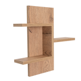 Repisa Molino Beige Claro 40x9.5cm Rectangular con Tres Entrepaños - REPISAS | Bylmo