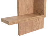 Repisa Molino Beige Claro 40x9.5cm Rectangular con Tres Entrepaños - REPISAS | Bylmo