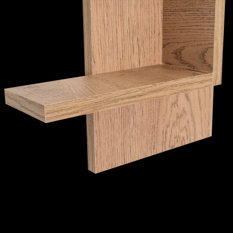 Repisa Molino Beige Claro 40x9.5cm Rectangular con Tres Entrepaños - REPISAS | Bylmo