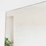 Espejo de Baño Garda Plateado 51.5x90cm Rectangular con Biselado - Espejos de Baño | Bylmo