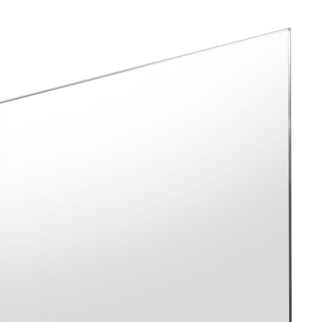 Espejo de Baño Amalfi Plateado 38x130cm Rectangular con Biselado - Espejos Decorativos | Bylmo