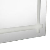 Espejo de Baño Broni Plateado 90x60cm Rectangular con Biselado - Espejos de Baño | Bylmo