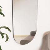 Espejo de Baño Lucerna Plateado 40x120cm Ovalado con Biselado - Espejos Decorativos | Bylmo