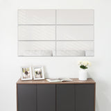 Espejo de Baño Siena Plateado 60x24cm Rectangular con Biselado - Espejos de Baño | Bylmo