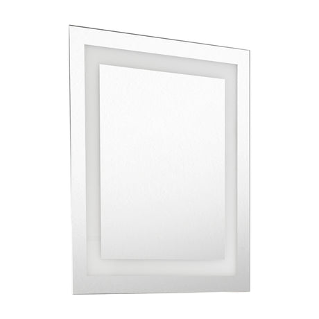 Espejo de Baño Torino Plateado 65x75cm Rectangular con Biselado - Espejos de Baño | Bylmo