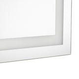 Espejo de Baño Torino Plateado 65x75cm Rectangular con Biselado - Espejos de Baño | Bylmo