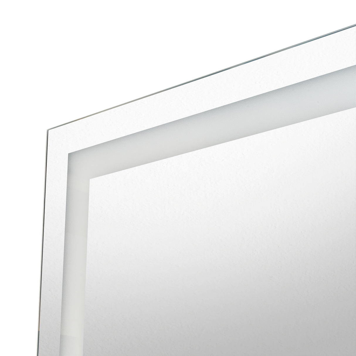 Espejo de Baño Torino Plateado 65x75cm Rectangular con Biselado - Espejos de Baño | Bylmo