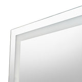 Espejo de Baño Torino Plateado 65x75cm Rectangular con Biselado - Espejos de Baño | Bylmo