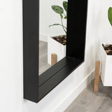 Espejo de Pared Trento Plateado 60x120cm Rectangular con Marco En Madera - Espejos Decorativos | Bylmo