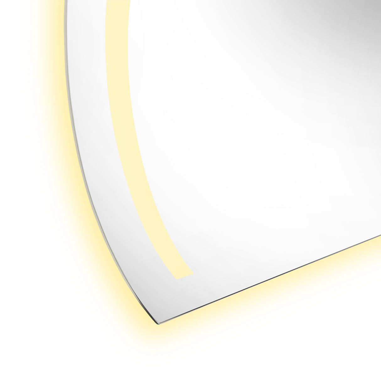 Espejo de Baño Led Manson Plateado 90x60cm Rectangular con Sandblasting - Espejos de Baño | Bylmo