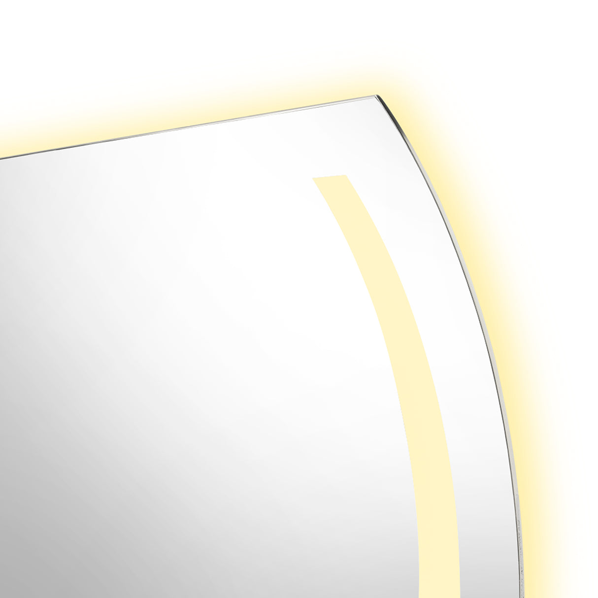 Espejo de Baño Led Manson Plateado 90x60cm Rectangular con Sandblasting - Espejos de Baño | Bylmo